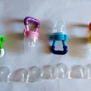 NEW AddieBugg Baby Silicone Baby Feeders BPA Free